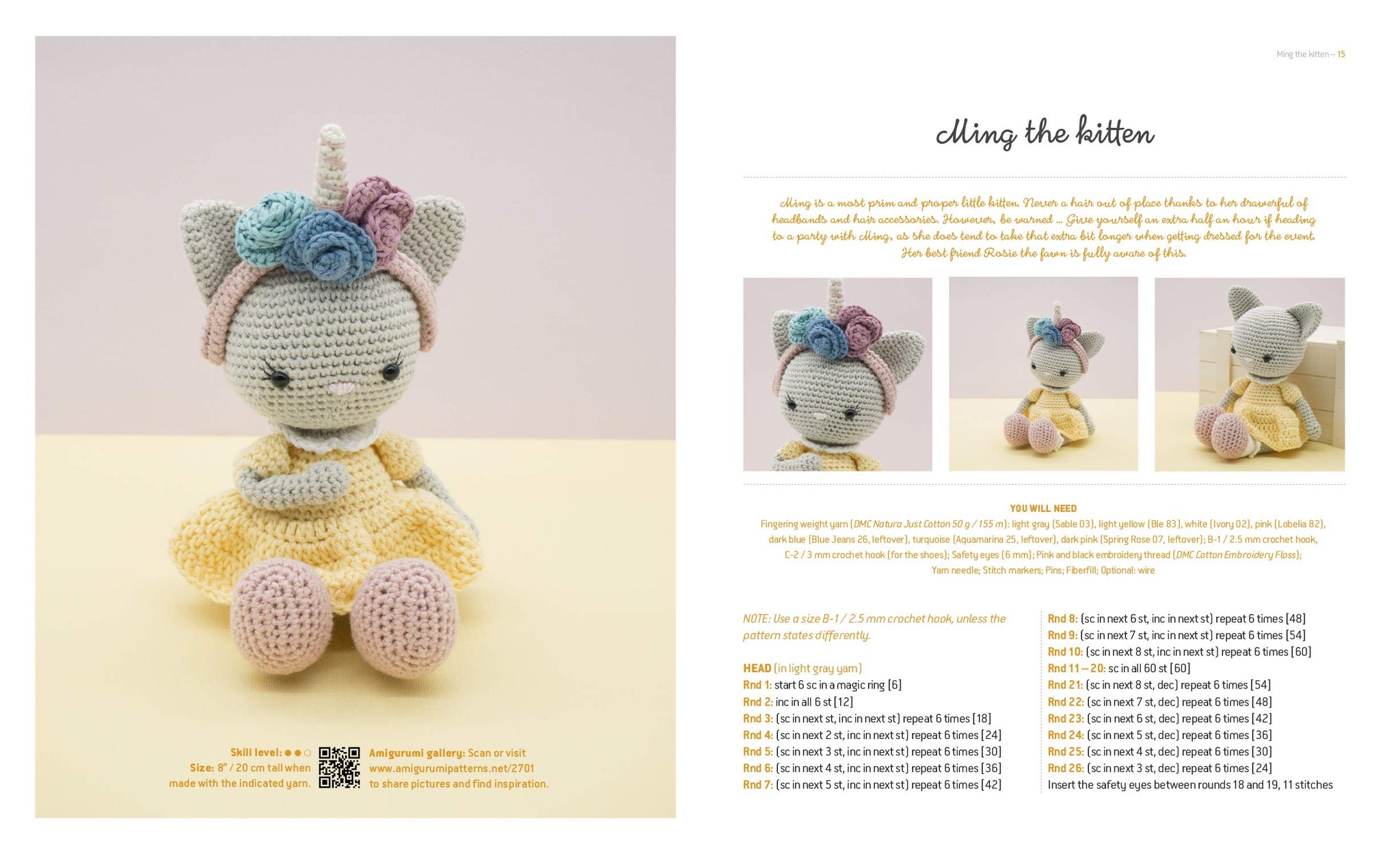 Amigurumi Treasures: 15 Crochet Projects to Cherish [Book]